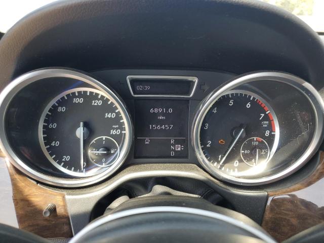 4JGDA5HB7CA040135 - 2012 MERCEDES-BENZ ML 350 4MATIC BLACK photo 9