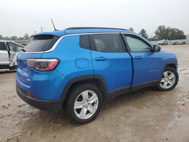 3C4NJCBB7NT119404 - 2022 JEEP COMPASS LATITUDE BLUE photo 3