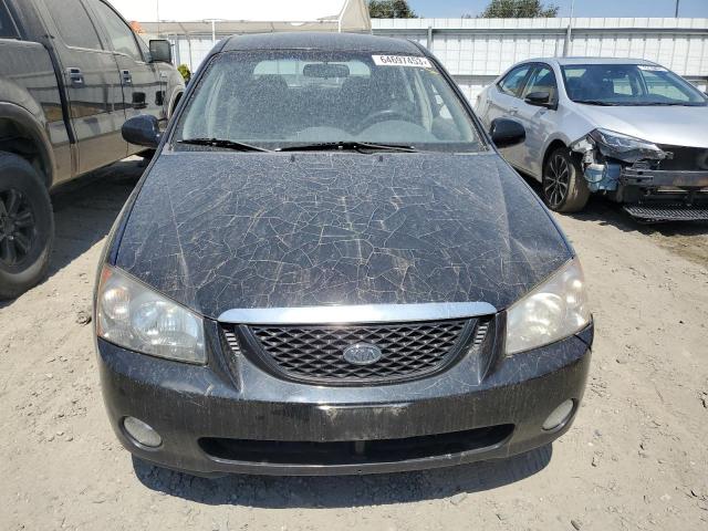 KNAFE161055143443 - 2005 KIA SPECTRA5 BLACK photo 5