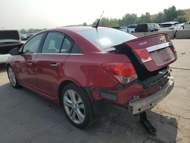 1G1PG5SB3E7259465 - 2014 CHEVROLET CRUZE LTZ RED photo 2