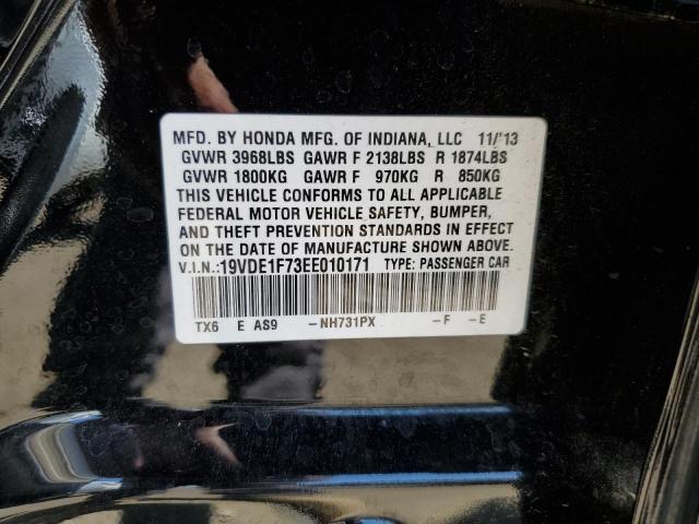 19VDE1F73EE010171 - 2014 ACURA ILX 20 TECH BLACK photo 12