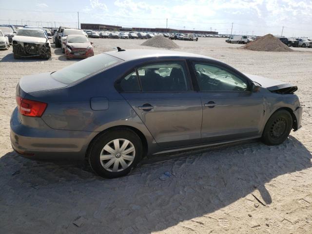 3VW2K7AJ5FM417376 - 2015 VOLKSWAGEN JETTA BASE 灰色 照片 3