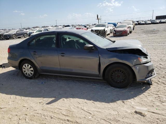 3VW2K7AJ5FM417376 - 2015 VOLKSWAGEN JETTA BASE 灰色 照片 4