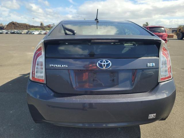 JTDKN3DU1C1543963 - 2012 TOYOTA PRIUS GRAY photo 6