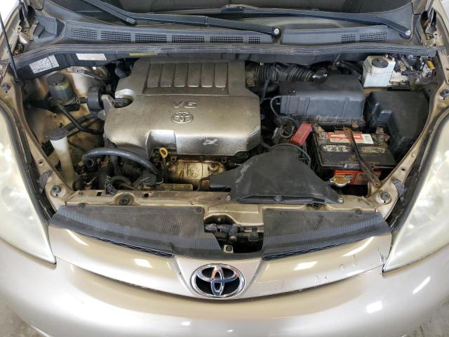 5TDZK23C39S236607 - 2009 TOYOTA SIENNA CE GOLD photo 12