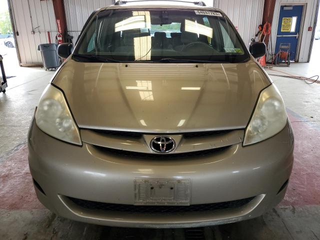 5TDZK23C39S236607 - 2009 TOYOTA SIENNA CE GOLD photo 5