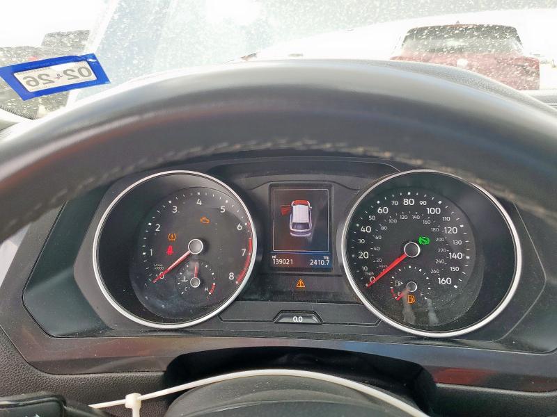 3VV3B7AX2LM138024 - 2020 VOLKSWAGEN TIGUAN SE GRAY photo 9