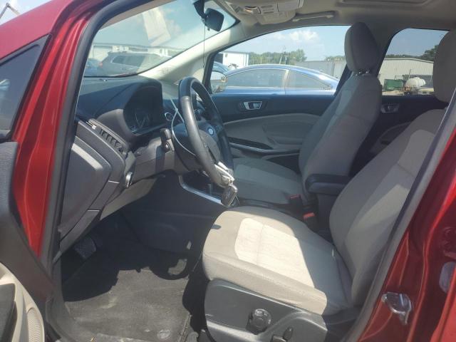 MAJ3S2GE0LC329150 - 2020 FORD ECOSPORT SE RED photo 7