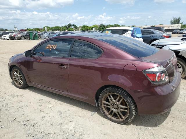 JTKDE167370176458 - 2007 TOYOTA SCION TC 紫色 照片 2