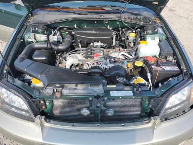 4S3BH675937603532 - 2003 SUBARU LEGACY OUTBACK AWP 绿色 照片 11