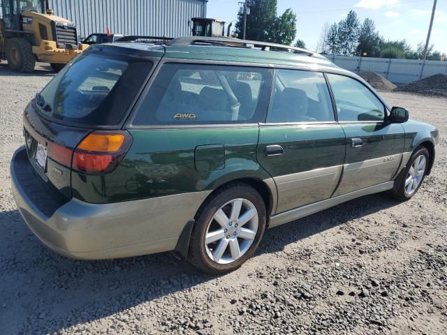 4S3BH675937603532 - 2003 SUBARU LEGACY OUTBACK AWP 绿色 照片 3