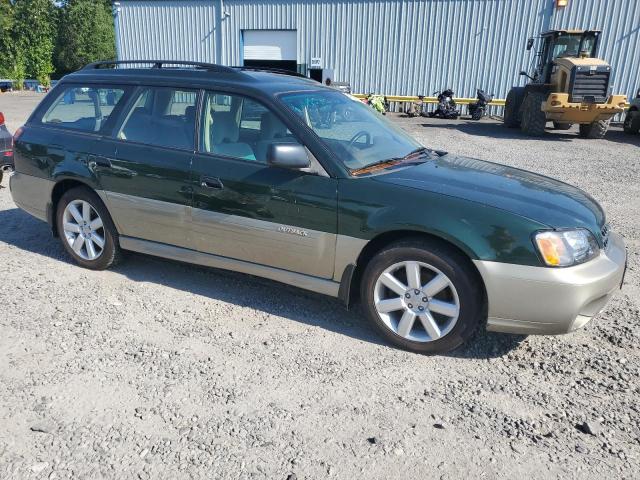 4S3BH675937603532 - 2003 SUBARU LEGACY OUTBACK AWP 绿色 照片 4