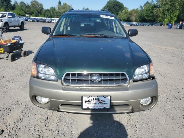 4S3BH675937603532 - 2003 SUBARU LEGACY OUTBACK AWP 绿色 照片 5