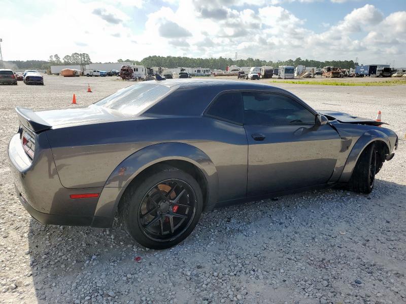 2C3CDZFJ8NH184889 - 2022 DODGE CHALLENGER R/T SCAT PACK GRAY photo 3
