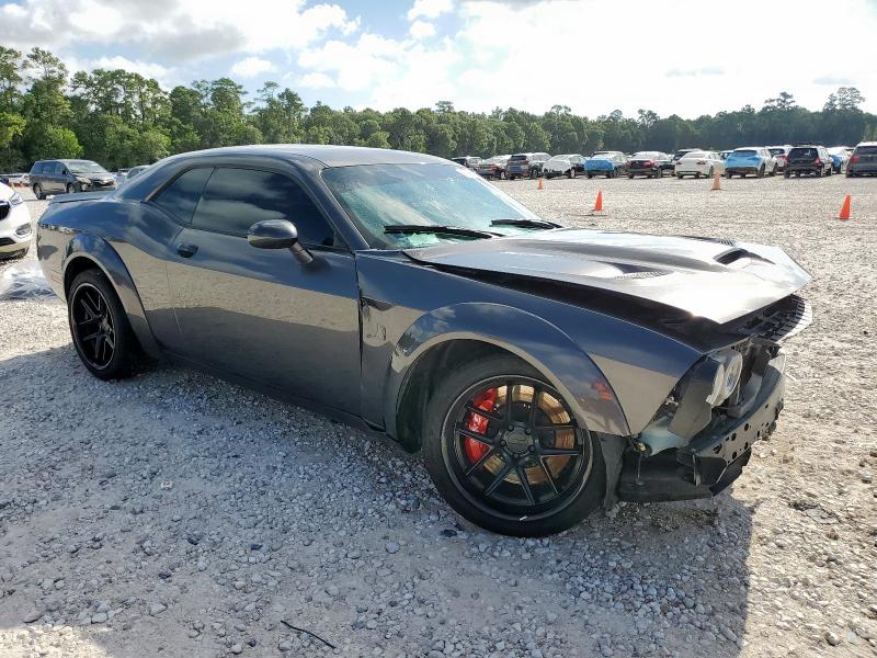 2C3CDZFJ8NH184889 - 2022 DODGE CHALLENGER R/T SCAT PACK GRAY photo 4