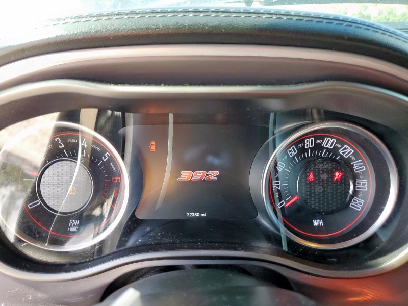 2C3CDZFJ8NH184889 - 2022 DODGE CHALLENGER R/T SCAT PACK GRAY photo 9