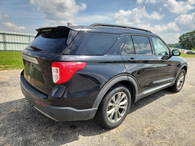 1FMSK7DHXNGA68747 - 2022 FORD EXPLORER XLT 黑色 照片 3