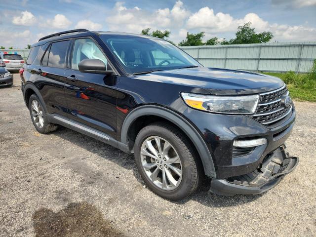 1FMSK7DHXNGA68747 - 2022 FORD EXPLORER XLT 黑色 照片 4