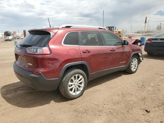 1C4PJLCB3KD490455 - 2019 JEEP CHEROKEE LATITUDE MAROON photo 3