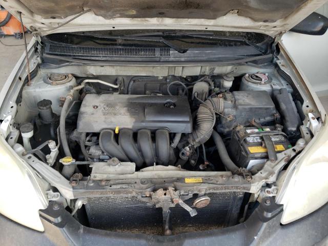 2T1KR32E63C085347 - 2003 TOYOTA COROLLA MA XR GRAY photo 11