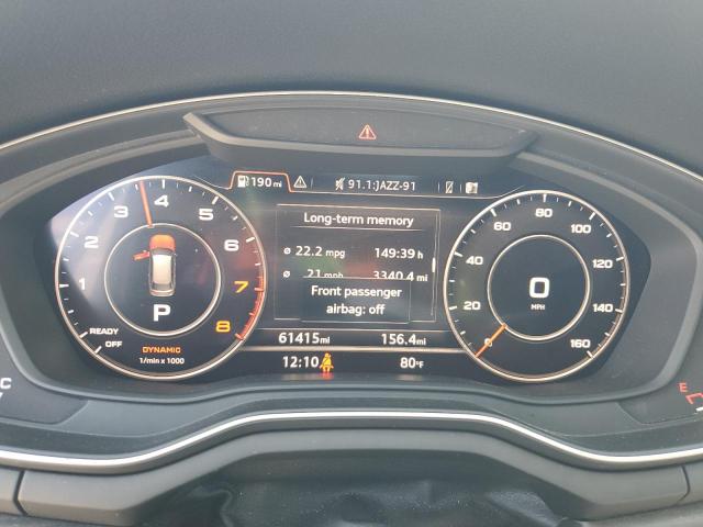 WA18NAF41HA098539 - 2017 AUDI A4 ALLROAD PREMIUM PLUS WHITE photo 9