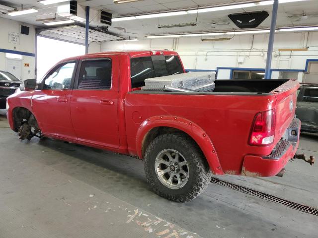 1C6RD7MTXCS135382 - 2012 DODGE RAM 1500 SPORT RED photo 2