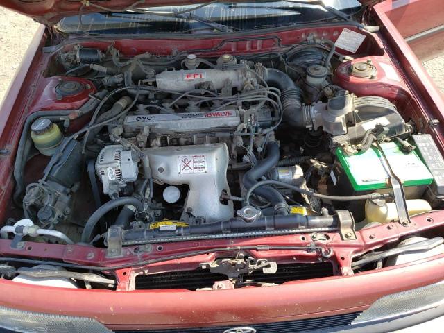 JT2SV21E7L3428286 - 1990 TOYOTA CAMRY DLX RED photo 11