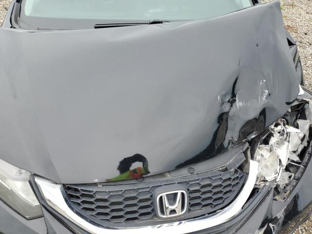 19XFB2F9XDE022915 - 2013 HONDA CIVIC EXL 黑色 照片 11