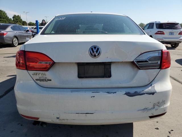 3VW2K7AJ2DM266249 - 2013 VOLKSWAGEN JETTA BASE WHITE photo 6