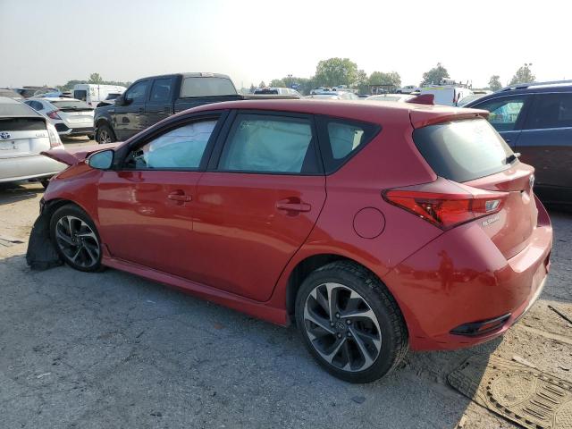 JTNKARJE6HJ551815 - 2017 TOYOTA COROLLA IM RED photo 2