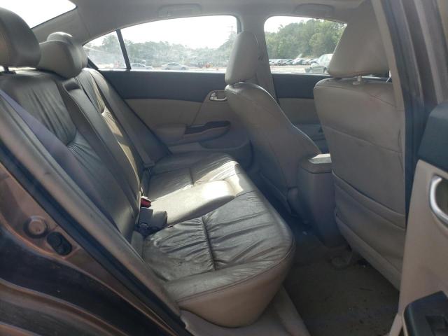 2HGFB2F94CH516739 - 2012 HONDA CIVIC EXL ნაცრისფერი ფოტო 10