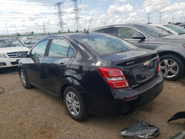 1G1JB5SH2H4163972 - 2017 CHEVROLET SONIC LS 黑色 照片 2