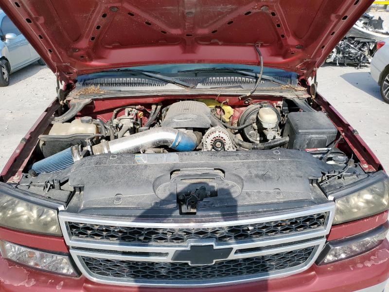1GCEC19V17Z182220 - 2007 CHEVROLET SILVERADO C1500 CLASSIC BURGUNDY photo 11