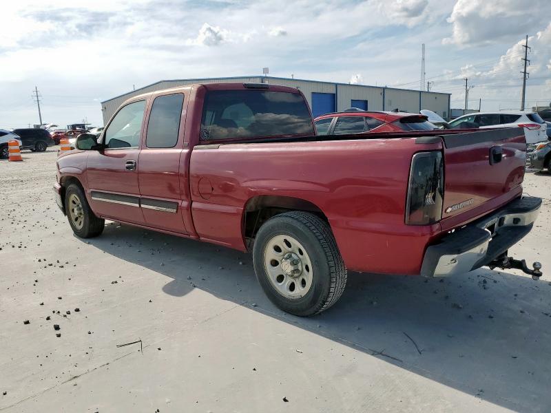 1GCEC19V17Z182220 - 2007 CHEVROLET SILVERADO C1500 CLASSIC BURGUNDY photo 2