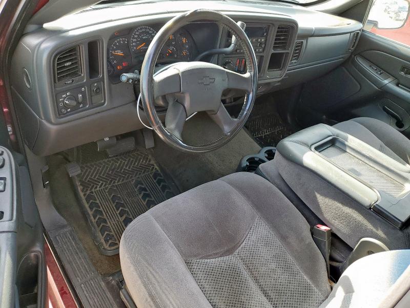 1GCEC19V17Z182220 - 2007 CHEVROLET SILVERADO C1500 CLASSIC BURGUNDY photo 8