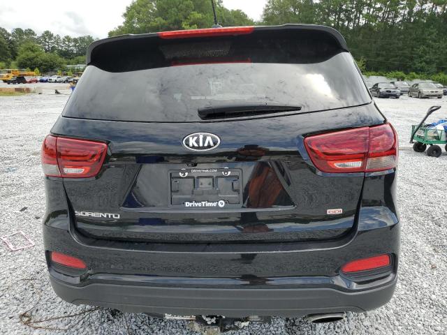 5XYPG4A34KG575287 - 2019 KIA SORENTO L BLACK photo 6