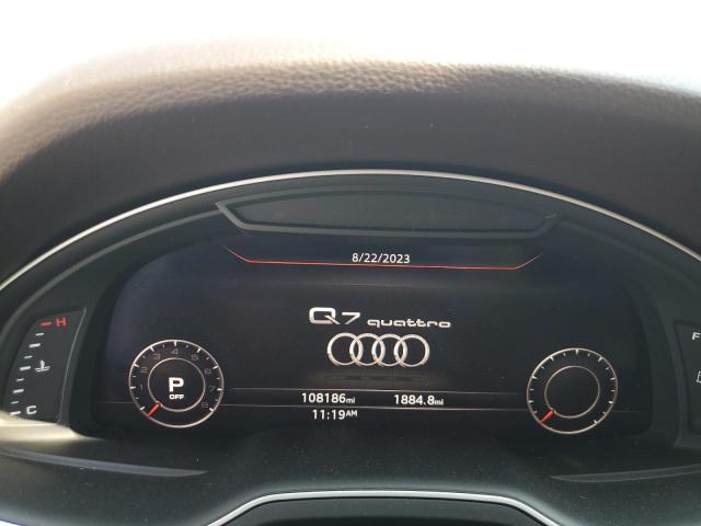 WA1VABF70JD000359 - 2018 AUDI Q7 PRESTIGE WHITE photo 9