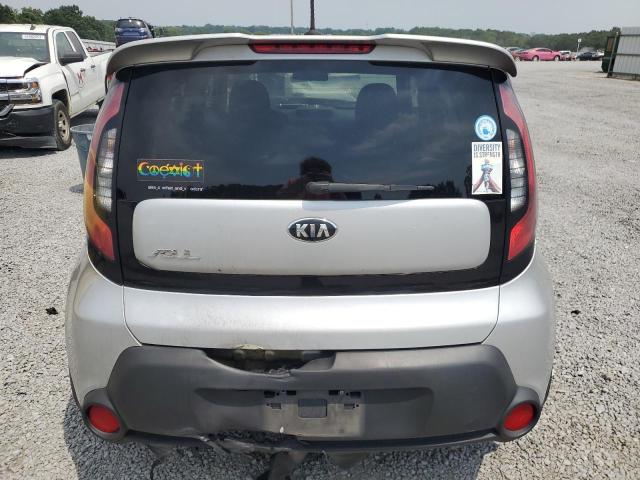 KNDJN2A24E7708168 - 2014 KIA SOUL GRAY photo 6