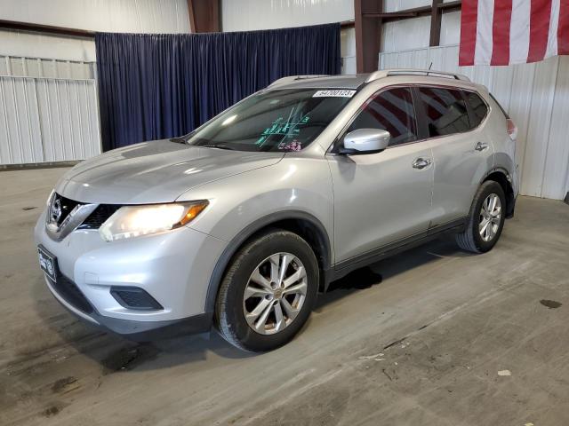 KNMAT2MT4FP549762 - 2015 NISSAN ROGUE S SILVER photo 1