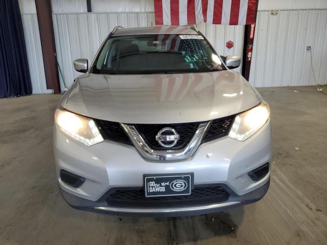 KNMAT2MT4FP549762 - 2015 NISSAN ROGUE S SILVER photo 5