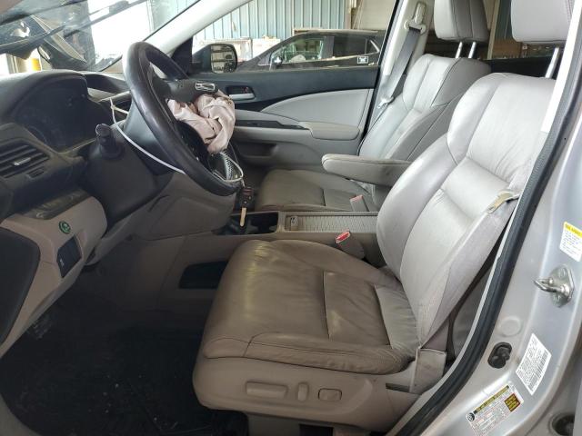 5J6RM4H78CL031353 - 2012 HONDA CR-V EXL SILVER photo 7