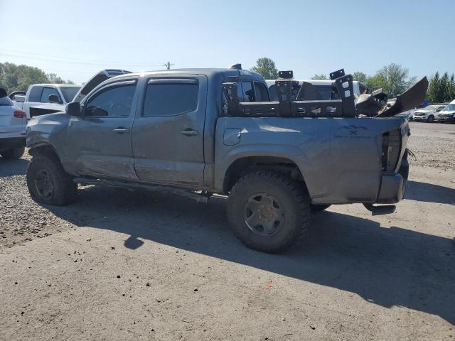 3TMCZ5AN3NM490089 - 2022 TOYOTA TACOMA DOUBLE CAB GRAY photo 2