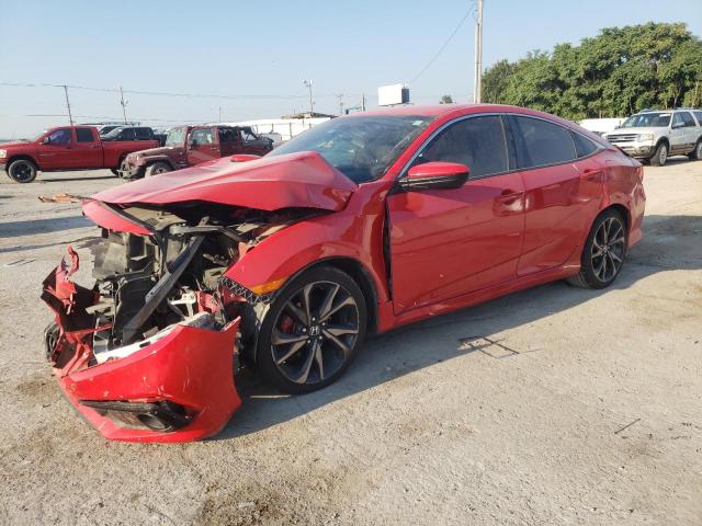 2HGFC2F8XLH523263 - 2020 HONDA CIVIC SPORT RED photo 1