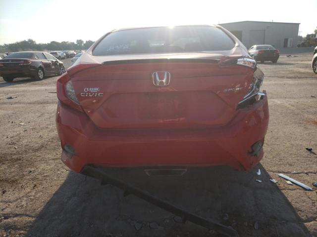 2HGFC2F8XLH523263 - 2020 HONDA CIVIC SPORT RED photo 6