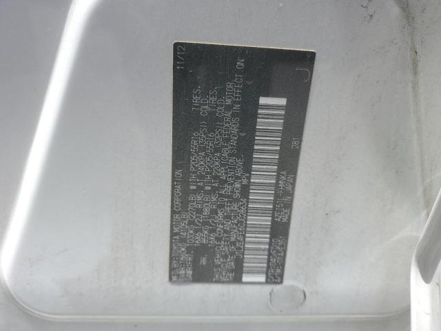 JTLZE4FE6CJ028634 - 2012 TOYOTA SCION XB WHITE photo 13