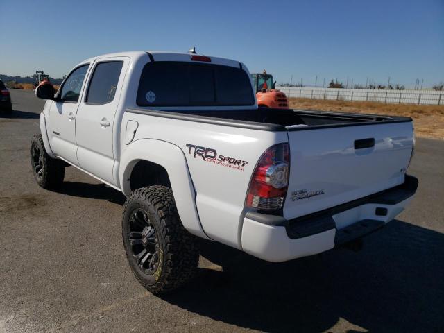 3TMLU4EN8FM201471 - 2015 TOYOTA TACOMA DOUBLE CAB 白色 照片 3