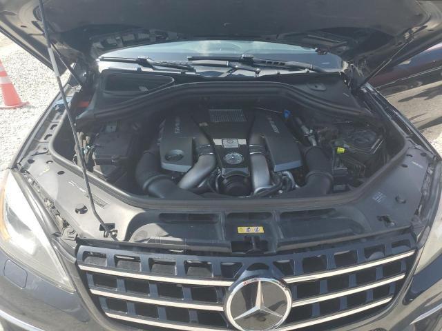 4JGDA7EB7CA082675 - 2012 MERCEDES-BENZ ML 63 AMG BLACK photo 12