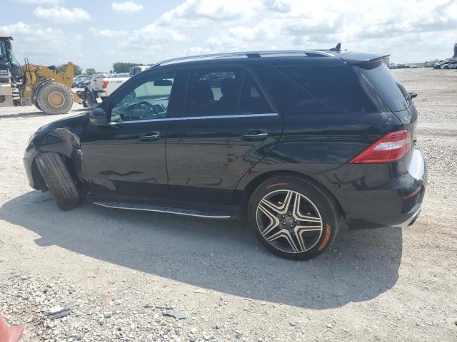 4JGDA7EB7CA082675 - 2012 MERCEDES-BENZ ML 63 AMG BLACK photo 2