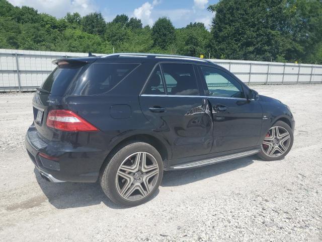 4JGDA7EB7CA082675 - 2012 MERCEDES-BENZ ML 63 AMG BLACK photo 3