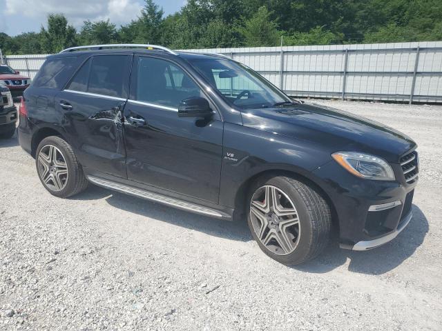 4JGDA7EB7CA082675 - 2012 MERCEDES-BENZ ML 63 AMG BLACK photo 4
